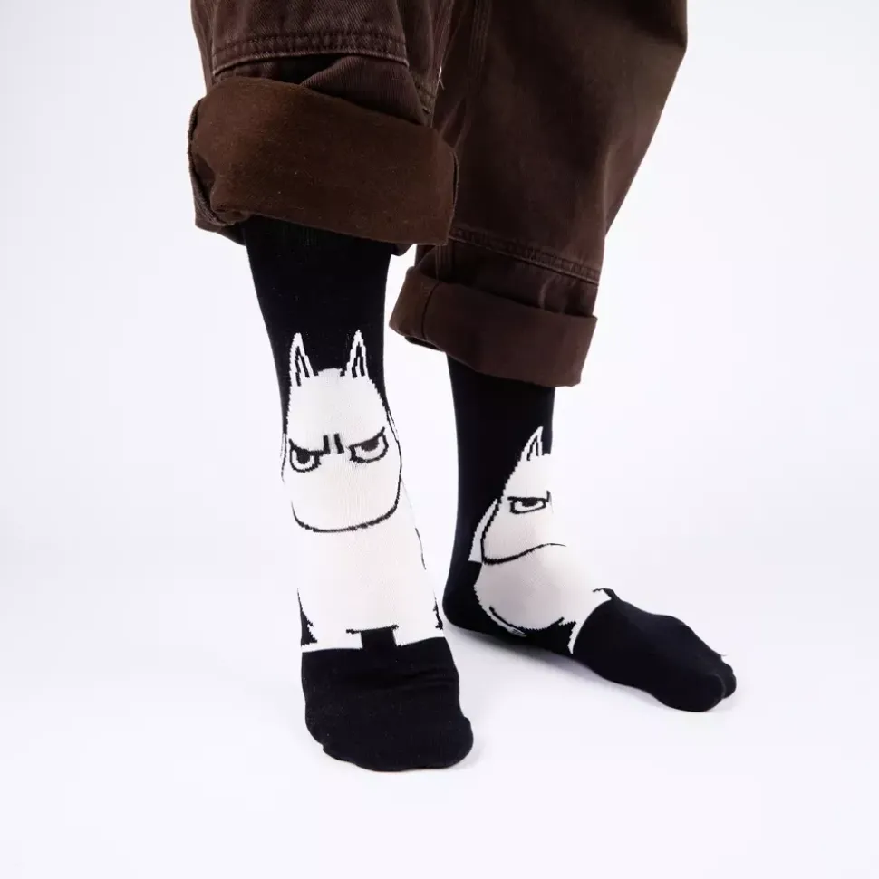 Moomin Sokker 40-45 Menn Klassisk Moomin Svart