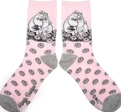 Moomin Sokker 36-42 Moominlove Rosa