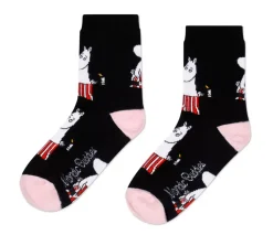 Moomin Sokker 36-42 Moominmamma Svart/Rosa