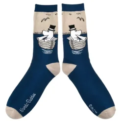 Moomin Sokker 40-45 Moominpappa Blå