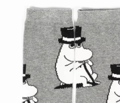 Moomin Sokker 40-45 Moominpappa Grå