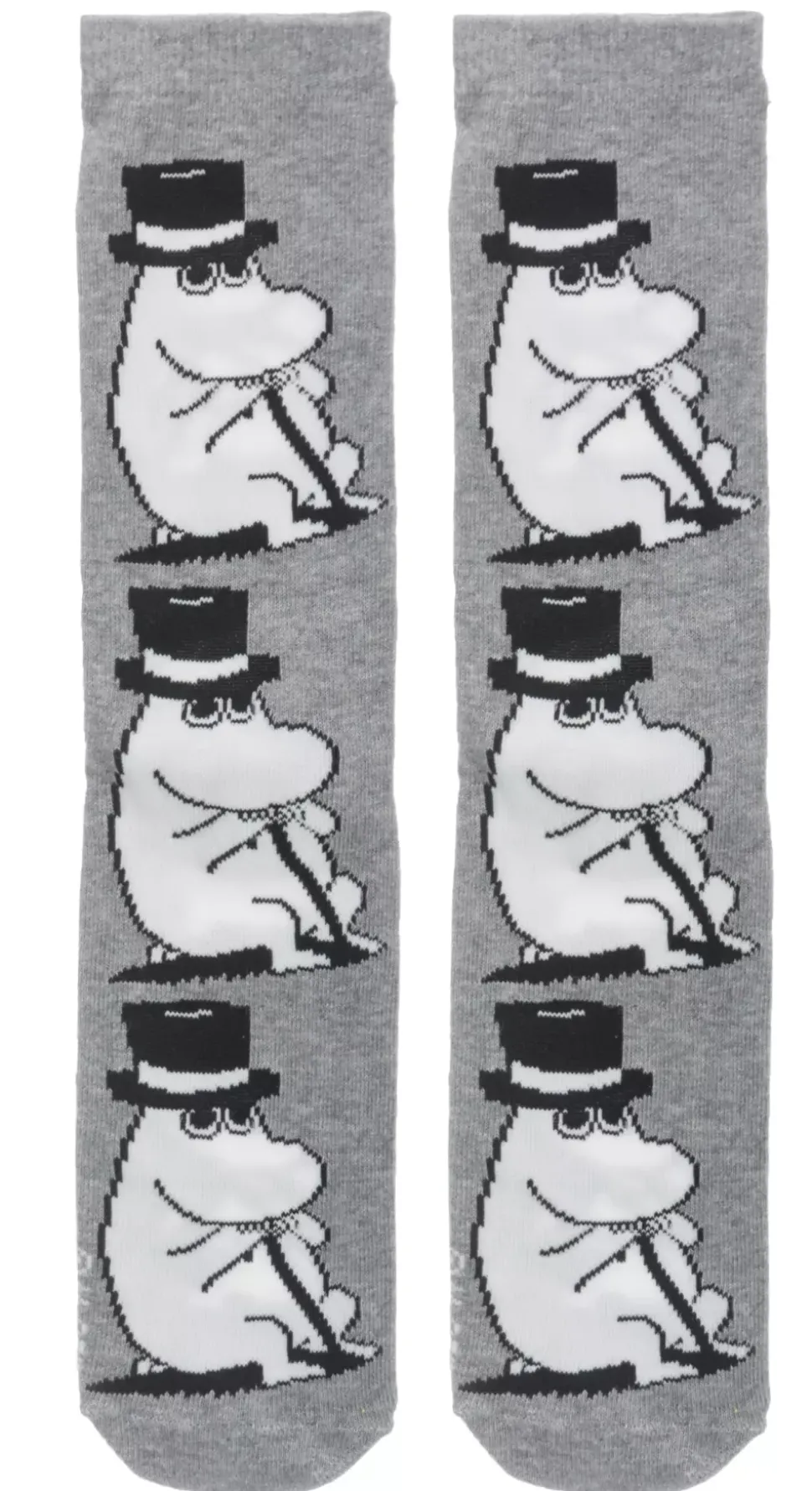 Moomin Sokker 40-45 Moominpappa Grå