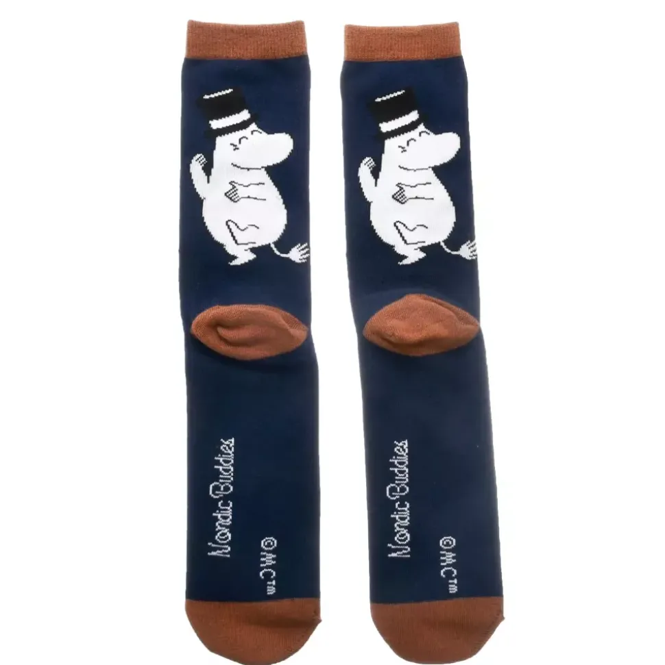 Moomin Sokker 40-45 Moominpappa Navy 40-45