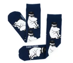 Moomin Sokker 40-45 Moominpappa Svart