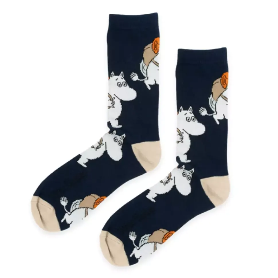Moomin Sokker 40-45 Moomintroll Adventure Blå
