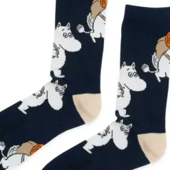 Moomin Sokker 40-45 Moomintroll Adventure Blå