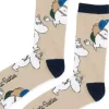 Moomin Sokker 40-45 Moomintroll Adventure Beige