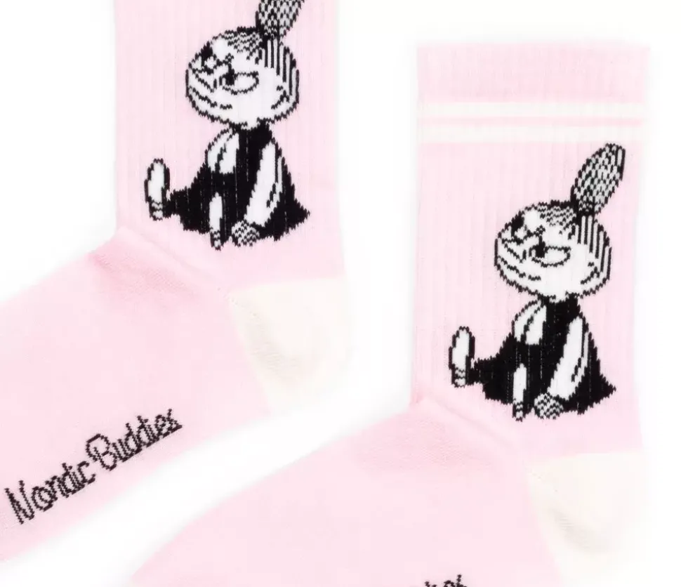 Moomin Sokker 36-42 Retro Lille My Rosa