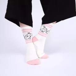 Moomin Sokker 36-42 Retro Moomin Hvit/Rosa
