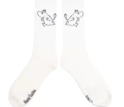 Moomin Sokker 36-42 Retro Moomin Hvit