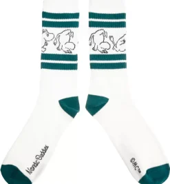 Moomin Sokker 40-45 Retro Moomin Hvite