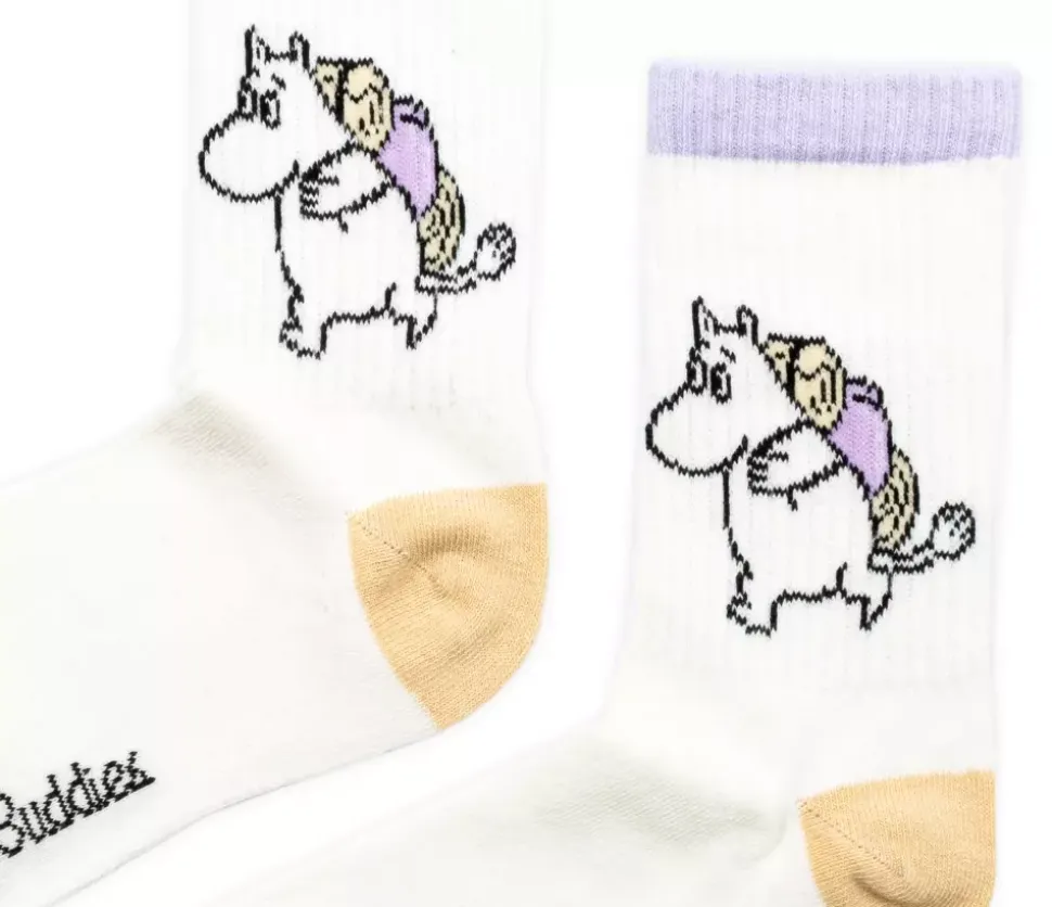 Moomin Sokker 36-42 Retro Moomin Hvit 36-42