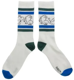 Moomin Sokker 40-45 Retro Moomin Hvit (Herre)