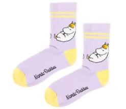 Moomin Sokker 36-42 Retro Moomin Lilla