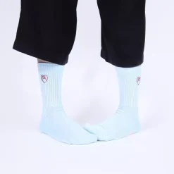 Moomin Sokker 36-42 Retro Moomin Love Lyseblå