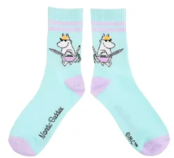 Moomin Sokker 36-42 Retro Moomin Mint
