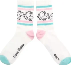 Moomin Sokker 36-42 Retro Moomin Pastell