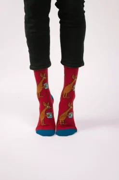 Moomin Sokker 40-45 Sniff Rød