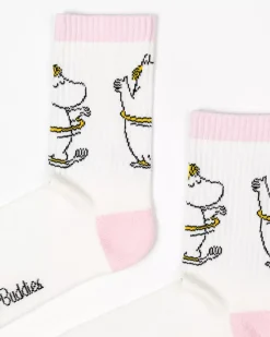 Moomin Sokker 36-42 Snorkfrøken Hvit
