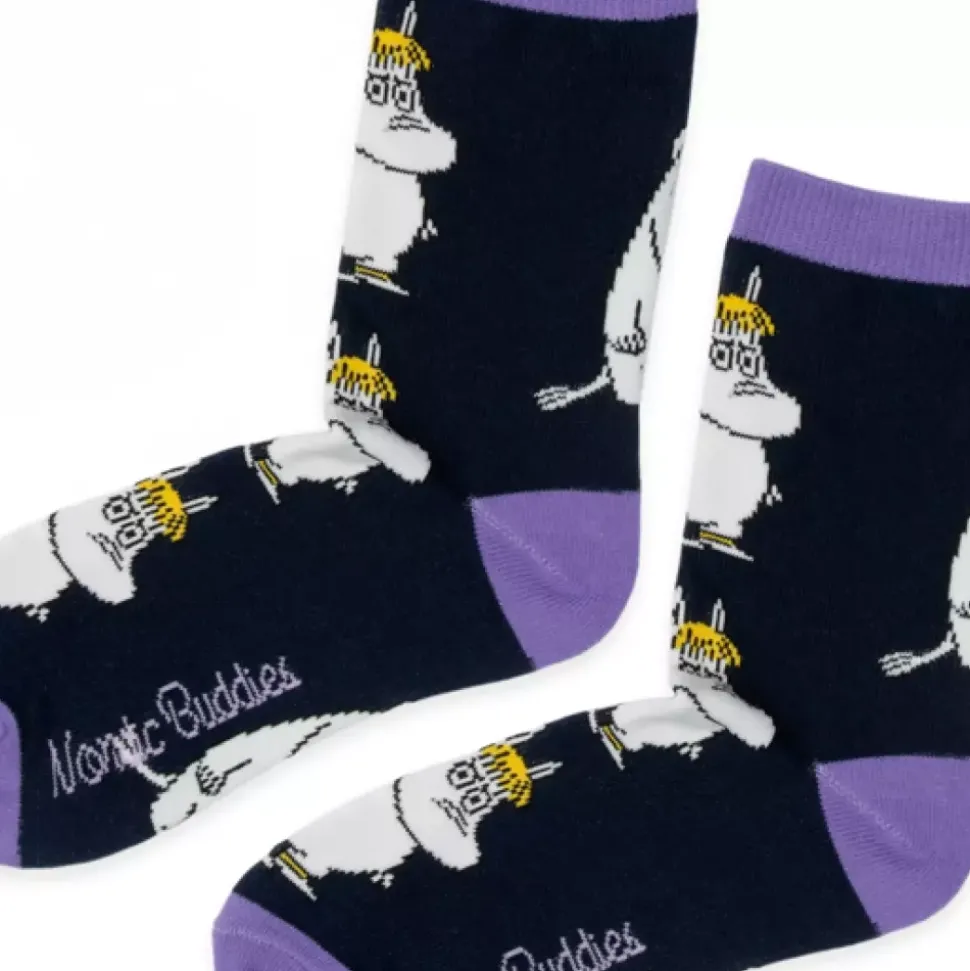 Moomin Sokker 36-42 Snorkmaiden Blå
