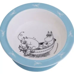 Moomin Suppetallerken Lyseblå
