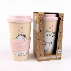 Moomin Take Away-Kopp Kjærlighet Rosa