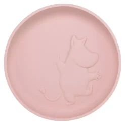 Moomin Tallerken Med Sugekopp Rosa