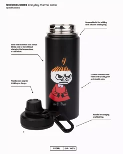 Moomin Termoflaske Lille My Sur Svart