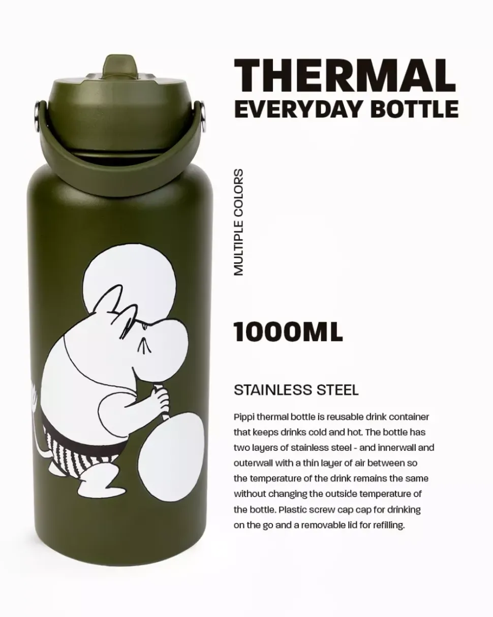 Moomin Termoflaske 1 Liter Gym