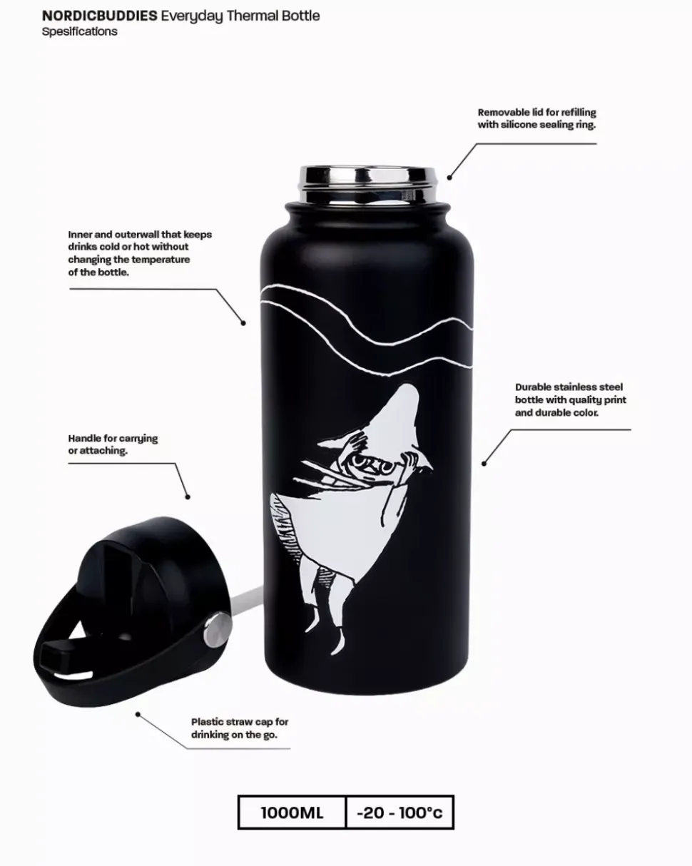 Moomin Termoflaske 1 Liter Snusmumrikken