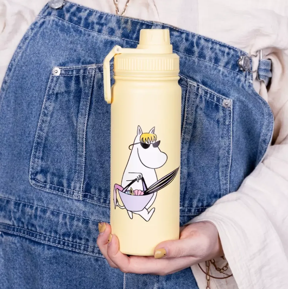 Moomin Termoflaske Snorkfrøken Strand Gul 550ml