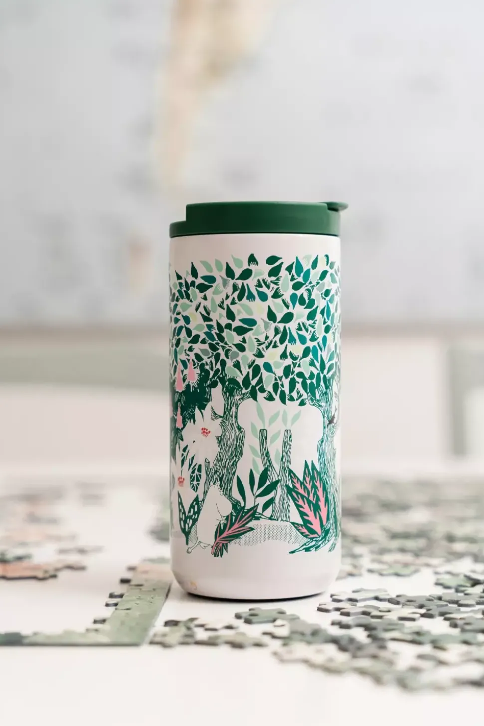 Moomin Termokopp - Vår kastanje 450ml