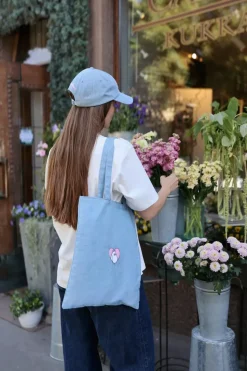 Moomin Tote Bag - Denim Love