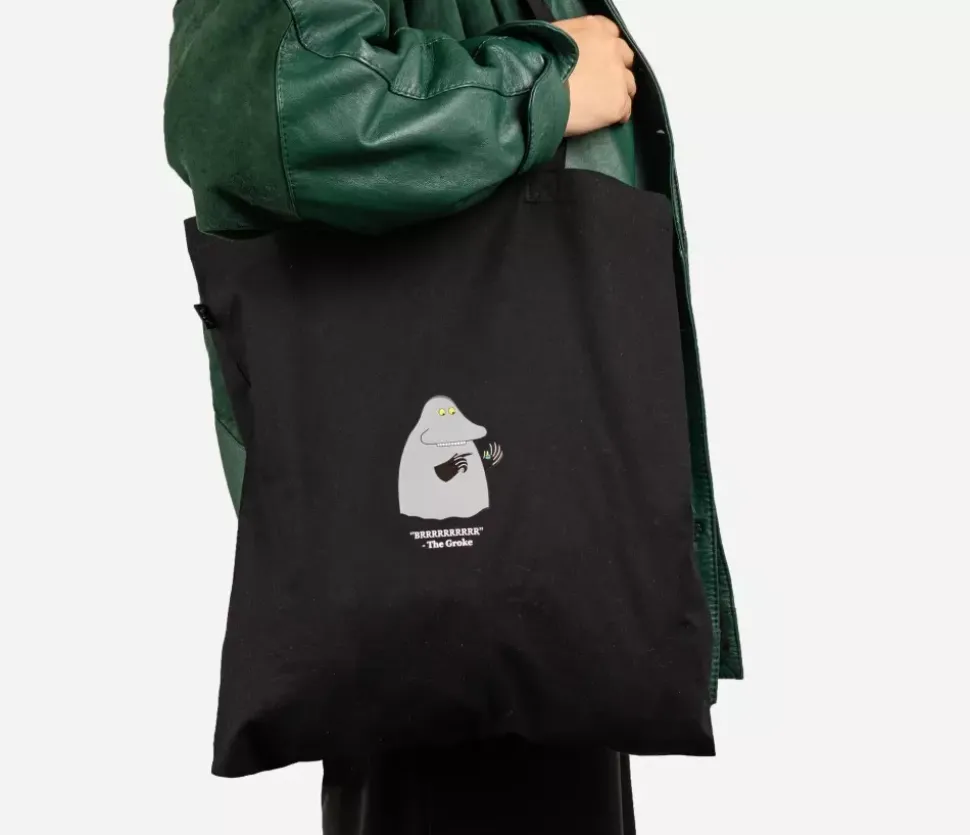 Moomin Tote Bag - Hufsa Svart