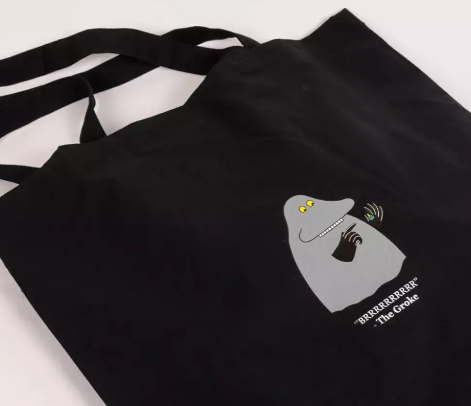 Moomin Tote Bag - Hufsa Svart