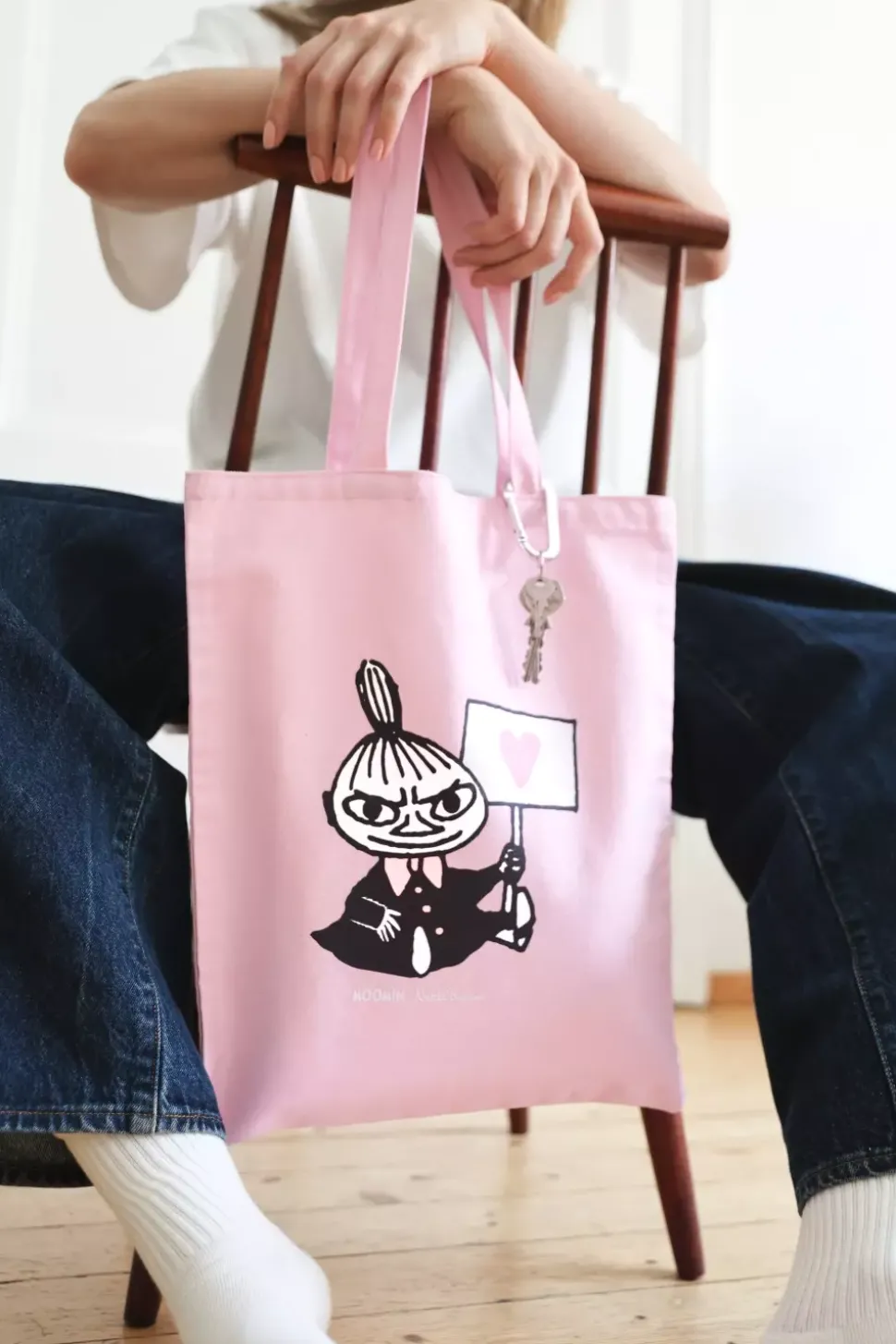 Moomin Tote Bag - Lille My Love Rosa