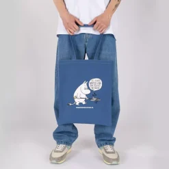 Moomin Tote Bag - Moomin Navy