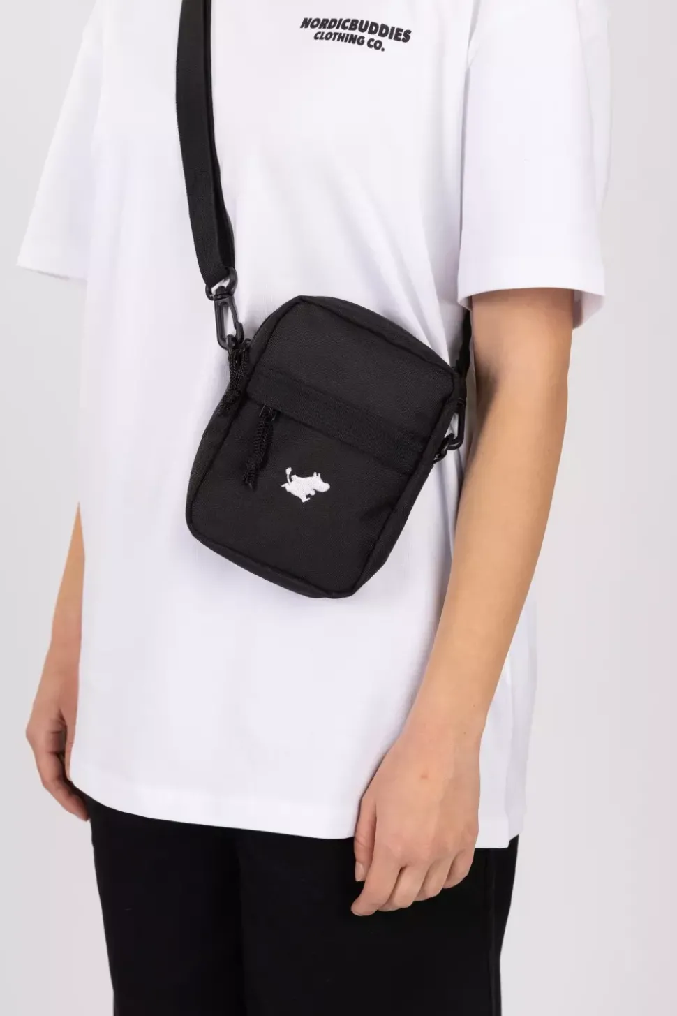 Moomin Travel Cross Body Bag - Svart