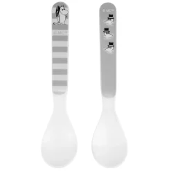 Moomin Vann & Bad, Skjeer, 2-Pack, Grå
