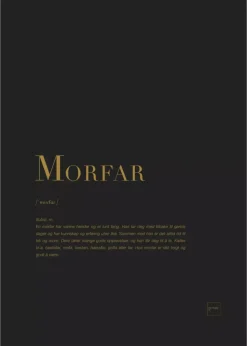 Morfar Gullposter
