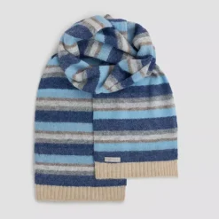 Morild Knit Mini Stripe Skjerf - Klassisk Mix