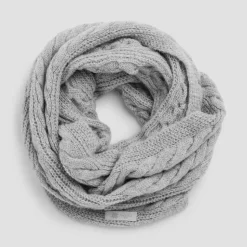 Morild Twist Loop Skjerf Grå