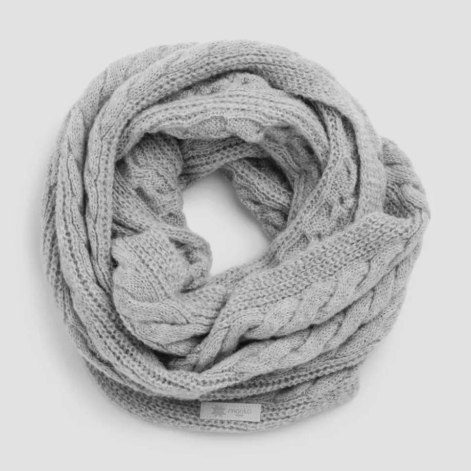 Morild Twist Loop Skjerf Grå