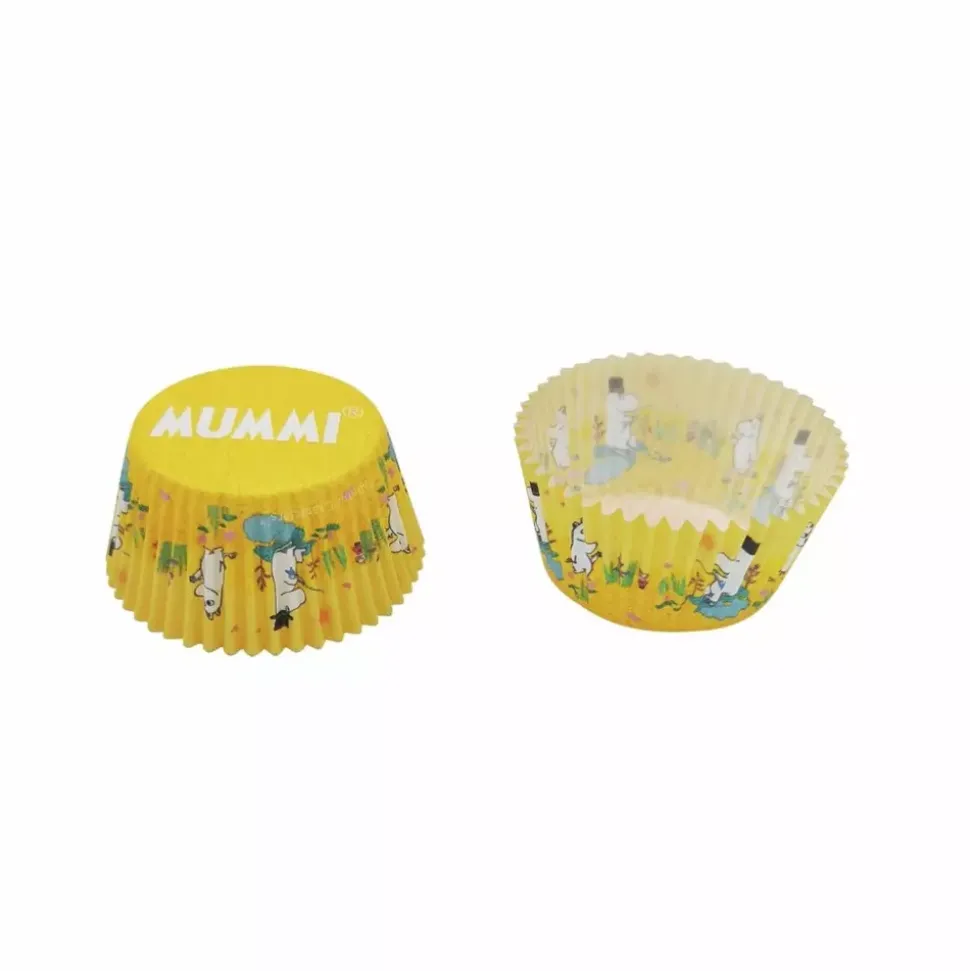 Mummi - Muffinsform 50 pk Gul
