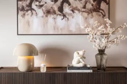 Mushroom Bordlampe Beige