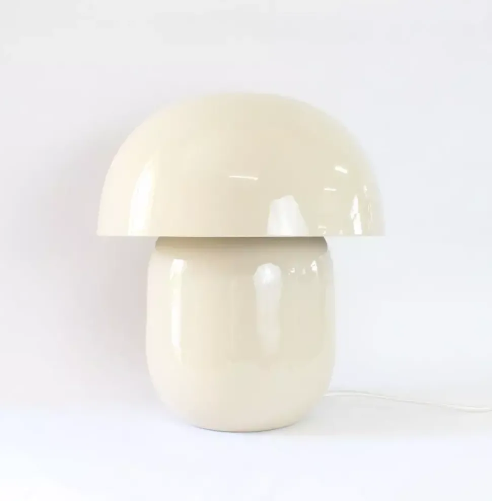 Mushroom Bordlampe Beige