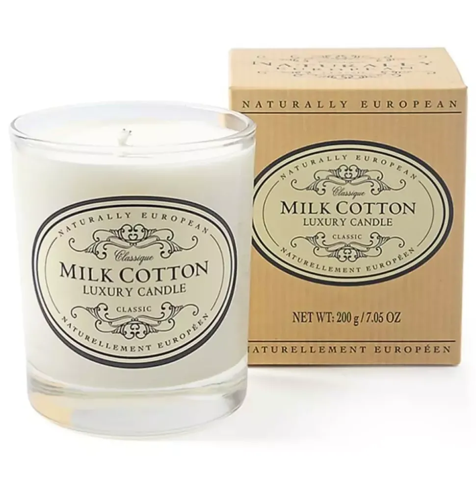 Naturally European Duftlys Milk Cotton