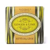 Naturally European Såpestykke Ingefær/Lime