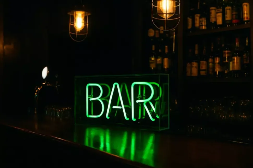 Neonskilt - BAR