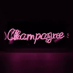 Neonskilt - Champagne
